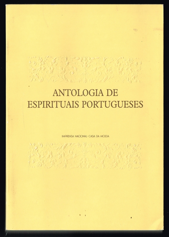 ANTOLOGIA DE ESPIRITUAIS PORTUGUESES